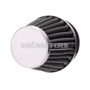 Légszűrő Powerfilter, 54mm, krómozott