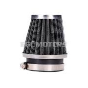 Légszűrő Powerfilter, 54mm, krómozott