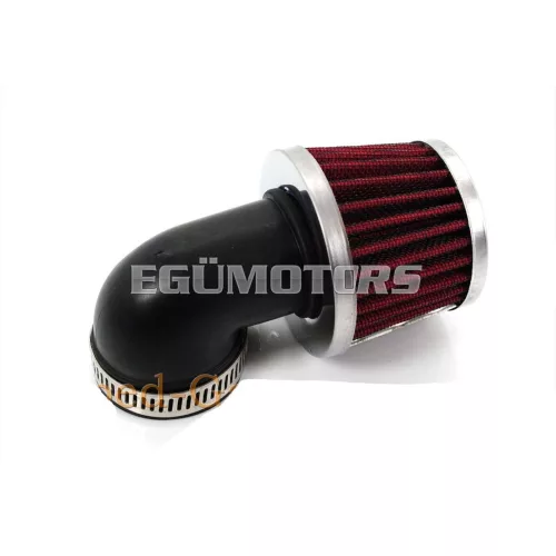 Légszűrő Bing, 90 fokos, 30-35mm, 60mm, 105mm, Puch, Zündapp, Hercules, KTM, DKW, Kreidler