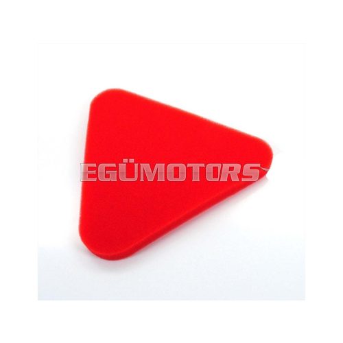 Air filter foam red 120mm for Yamaha, DT 50 MX
