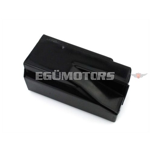 Black plastic air filter housing for Hercules, Prima