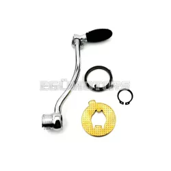   Berúgókar rögzítőlemezzel, rugóval, biztosító gyűrűvel, krómozott, Zündapp GTS 50 Type 529, C Sport Super 441, CS 50, CX Hai, KS