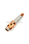 Shift shaft steel/copper splined for C 50 Super Type 441, R 561-003, Roller 3-speed manual transmission, Combinette 429, 433, Sport 510, Falconette 435, ZD 20 446-40, 25 TS 446-420, 446-422