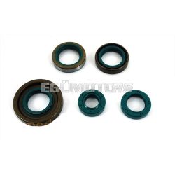 Simmering set 5-piece rubber metal for Zündapp, KS 80 Super