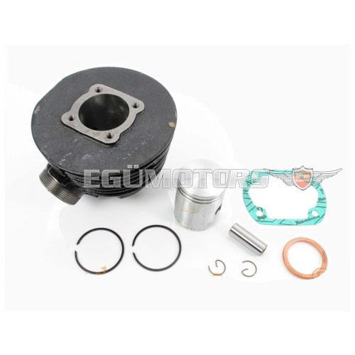 Hengerszett öntöttvas 56cc, 41mm, 12mm, Sachs 50/3, 50/4 LKH, Hercules 219, 218, 220, Miele, DKW, KTM, Göricke, Gritzner