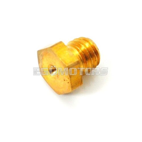 Main nozzle for Bing brass M6 8mm for Hercules K 50, 50 SE, RE, RL, SL, SX, RX, Sprint, Ultra, Ultra 80, 100, Sport Bike, SB1, KTM Comet, DKW 159, 159TS