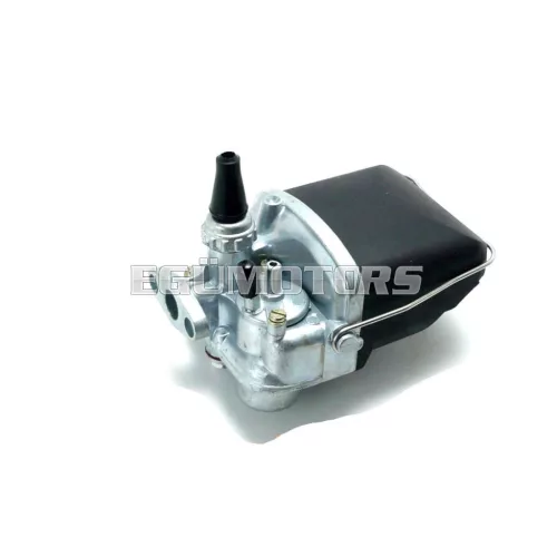 Karburátor alumínium szívócsonkkal, hangtompítóval, Hercules, Miele, DKW, KTM