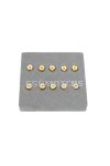 Main nozzles for Bing brass M4 10-piece 75-96 for moped, moped, mokick