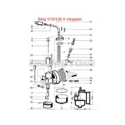 Tömítés Bing 29x18mm, Kreidler, Flory MF 2, 12, 13, 23