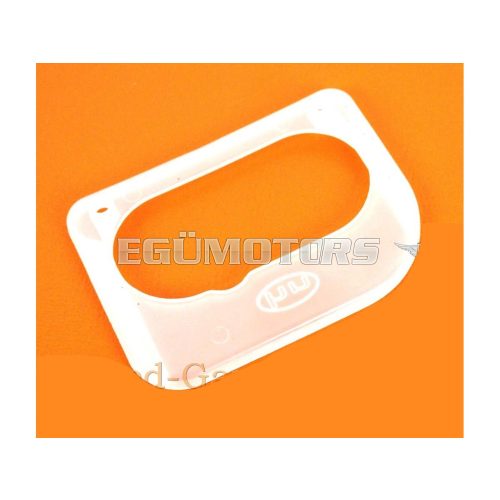 Carburetor plate plastic white for Hercules, Miele, DKW, KTM, Sachs 50