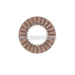   Friction plate for clutch D=77mm 3,45mm d=42.35mm for Hercules KX, MK 1, 2, 3, 4, K 50, SB GS 125 engine type 501