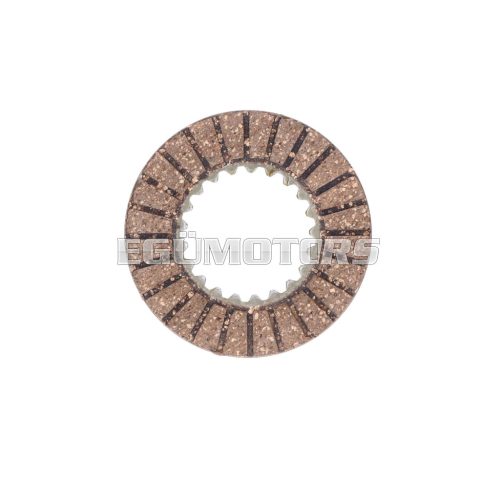 Friction plate for clutch D=77mm 3,45mm d=42.35mm for Hercules KX, MK 1, 2, 3, 4, K 50, SB GS 125 engine type 501