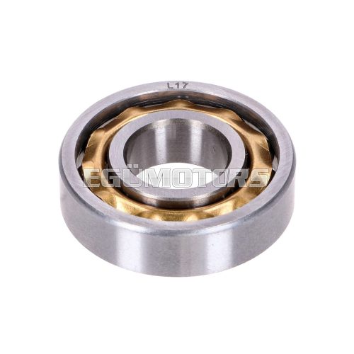 OEM Standard Főtengely csapágy acél, 17mm, Hercules MK 2 S, Supra 4, 4 GP, Ultra II LC, DKW KTM Moped, Puch MS, VS, MV, VZ, DS 50