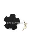 Tank cap lockable 40mm black with 2 keys for Zündapp GTS 50, KS 80, K CS, CX, Hai, C 50 Sport, Sport Combinette, Moped, Mokick, Kreidler Florett RS, RM, RMC, LF, LH, Eiertank, TM, Super 4, Hercules K, MK, KX, Ultra, Puch Monza, Imola, Mokick