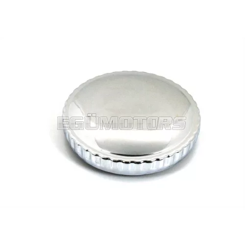 Tanksapka krómozott, 60mm, vszellőzővel, gumitömítéssel, Puch, Cobra