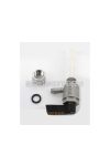 Fuel tap metal black for Piaggio Bravo