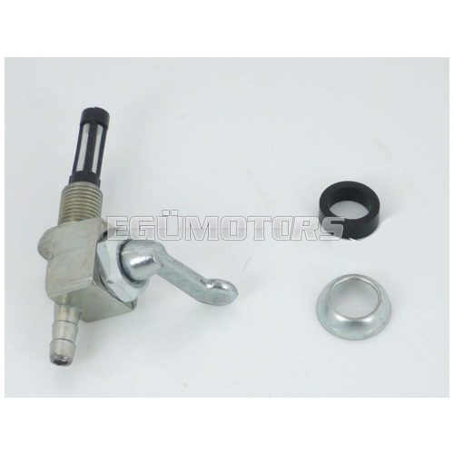 Benzincsap M10x1, alsó kimenettel, Peugeot 103, Mobylette, Motobecane, Garelli