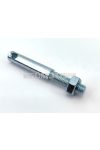 Retaining bolt with nut steel for Zündapp, GTS, C 50 Sport, KS, Type 517, 52, 530