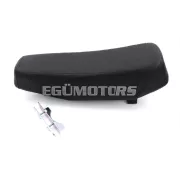 Üléspad fekete 500x170x160mm, Hercules Prima M L 50, Kreidler Flory MF MP, Puch Maxi X, Simson SR SL, Zündapp ZR ZL ZA ZX ZD ZS, Honda Camino, Peugeot 103 101 102 104, Garelli Europed, KTM, DKW, Rixe, Sachs, Motobecane, Mobylette
