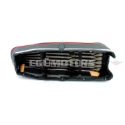 Üléspad műbőr, 600x230x100mm, fekete/fehér, Kreidler, Florett Eiertank