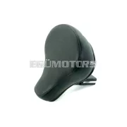 Nyereg ülőcsővel 54x33mm, fekete, Piaggio Vespa Ciao, Solo 710, 711, 712, 713, 715, Mars Moped, Batavus