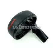 Nyereg üléscsővel, téglalap alakú rögzítéssel, 54x33mm, fekete, Piaggio Vespa Ciao, Citta, Gilera moped, Solo 710, 711, 712, 713, 715, Mars Batavus