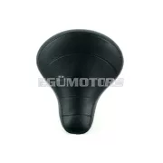 Nyereg üléscsővel, téglalap alakú rögzítéssel, 54x33mm, fekete, Piaggio Vespa Ciao, Citta, Gilera moped, Solo 710, 711, 712, 713, 715, Mars Batavus