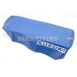Seat cover blue for Suzuki, TS 50 X