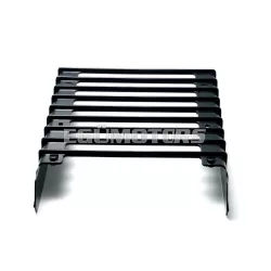   Hűtőrács fém, fekete, festetlen, Zündapp GTS, KS 50, 80, 529, 530