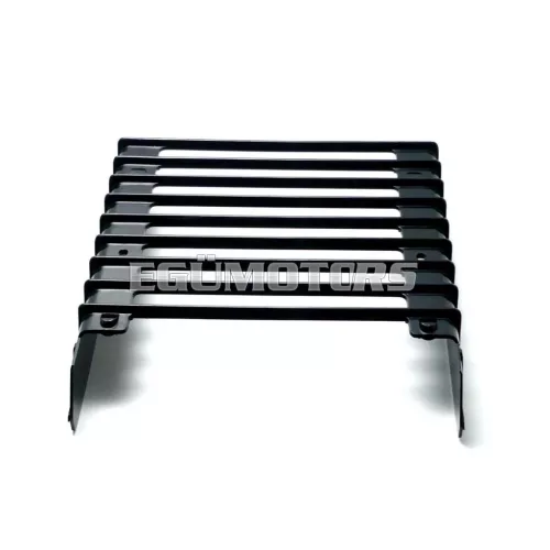 Hűtőrács fém, fekete, festetlen, Zündapp GTS, KS 50, 80, 529, 530