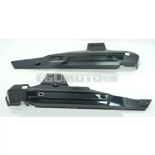 Oldalburkolat fényes fekete, 2 darab, Puch Maxi