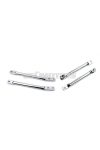 Set of 4 chrome mudguard struts for Zündapp GTS 50, C 50 Sport, KS Super WC