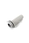 Throttle grip plastic gray for Zündapp Bergsteiger C, CX, CS, KS, automatic moped, moped type 444, Kreidler, Puch, Hercules, KTM, Rixe