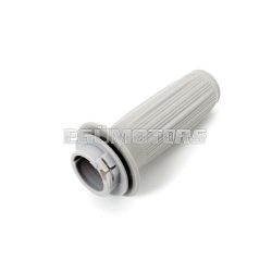   Throttle grip plastic gray for Zündapp Bergsteiger C, CX, CS, KS, automatic moped, moped type 444, Kreidler, Puch, Hercules, KTM, Rixe