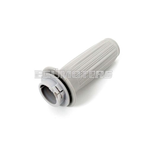 Throttle grip plastic gray for Zündapp Bergsteiger C, CX, CS, KS, automatic moped, moped type 444, Kreidler, Puch, Hercules, KTM, Rixe