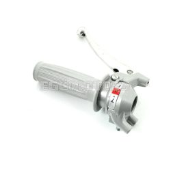  Shift lever aluminum 2-speed grooved rubber for Zündapp Bergsteiger M 25, 50, ZR Z, Sachs 504, 505, Hercules Prima, M, KTM, DKW, ZR,