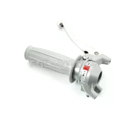   Váltókar alumínium, 2 sebességes, bordázott gumival, Zündapp Bergsteiger M 25, 50, ZR Z, Sachs 504, 505, Hercules Prima, M, KTM, DKW, ZR