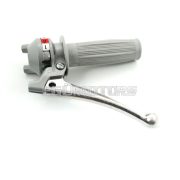 Váltókar alumínium, 2 sebességes, bordázott gumival, Zündapp Bergsteiger M 25, 50, ZR Z, Sachs 504, 505, Hercules Prima, M, KTM, DKW, ZR