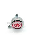 Bell chrome with Kreidler logo red white for Kreidler Flory, Florett