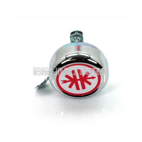 Bell chrome with Kreidler logo red white for Kreidler Flory, Florett