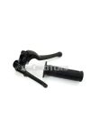 Brake lever fitting aluminum plastic lever 130mm 22mm 110mm for Puch Max, Hercules Prima M, Peugeot, Zündapp, Kreidler, KTM, DKW