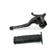 Fék­kar szerelvény alumínium, műanyag karral, 130mm, 22mm, 110mm, Puch Max, Hercules Prima M, Peugeot, Zündapp, Kreidler, KTM, DKW