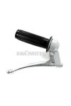 Throttle grip fitting 22mm black aluminum 105mm for Zündapp, Kreidler, Hercules, Puch, DKW, KTM moped, moped, mokick