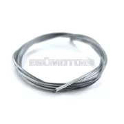 Kuplungbowden/fékbowden belső, acél, 2m, 2.0mm, végcsappal, 6x8/6x10, Zündapp, Kreidler, Hercules, Puch