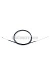 Clutch cable brake cable black 200 cm 6/3.5 x 10mm for Zündapp, Kreidler, Hercules, Puch, Simson