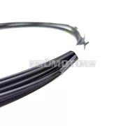 Bowdenburkolat fekete 10m, 4mm, moped, mokick, robogó