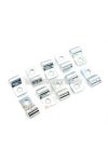 Cable and Bowden cable holder 6mm 10-piece for Zündapp, Kreidler, Hercules, Puch, Miele, DKW, Rixe, moped, moped, mokick