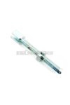 Adjusting screw hexagon M6 x 50mm slotted for moped, moped, mokick