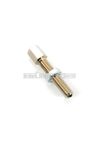 Adjusting screw hexagon M6 x 29mm 7mm diameter 3mm hole for moped, moped, mokick