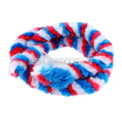   Kerékagy tisztító gyűrű 66cm, piros-fehér-kék, retro/kult, moped, mokick